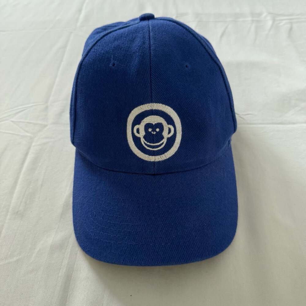 HeadShot x JDJungle Royal Blue Cotton Monkey Logo Hat Cap
